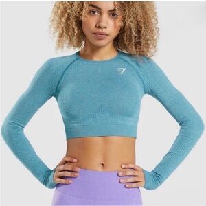 Gymshark Vital Seamless 2.0 Long-Sleeve Crop Top
